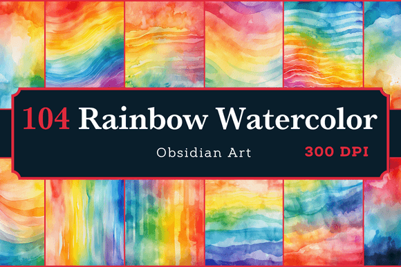 Download Rainbow Watercolor Background Texture - Background texture Collection