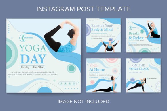 Download Yoga Concept Instagram Post Collection - Post collection Collection