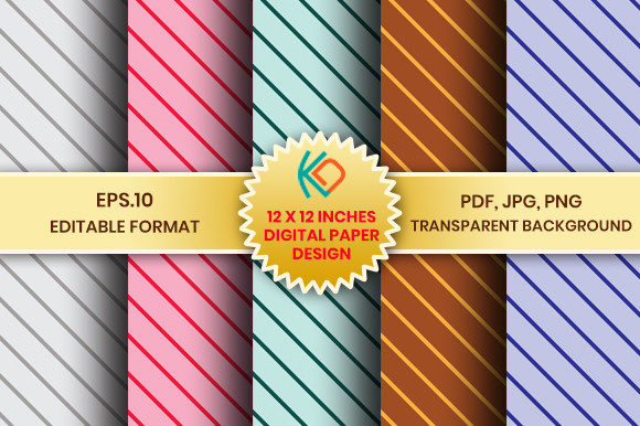 Download Template Design Digital Paper Pack. - Premium Bundle