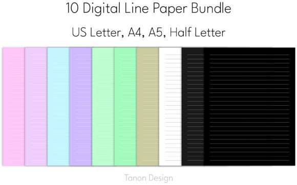 Download Digital Pastel Line Paper Template - Premium Resources