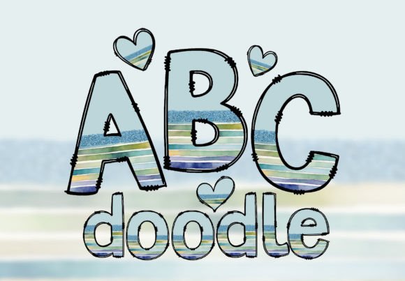 Download Doodle Font PNG Bulletin Board Letters - Doodle font png Collection